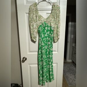 Daisy Long Sleeve Swing Dress - RIXO for Target Green